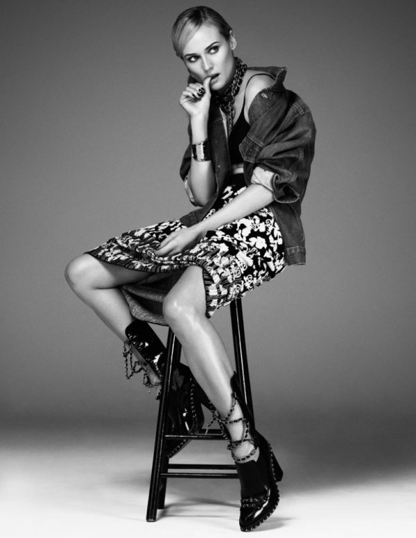 Diane Kruger By Jason Kim For Glamour Paris November 2013 