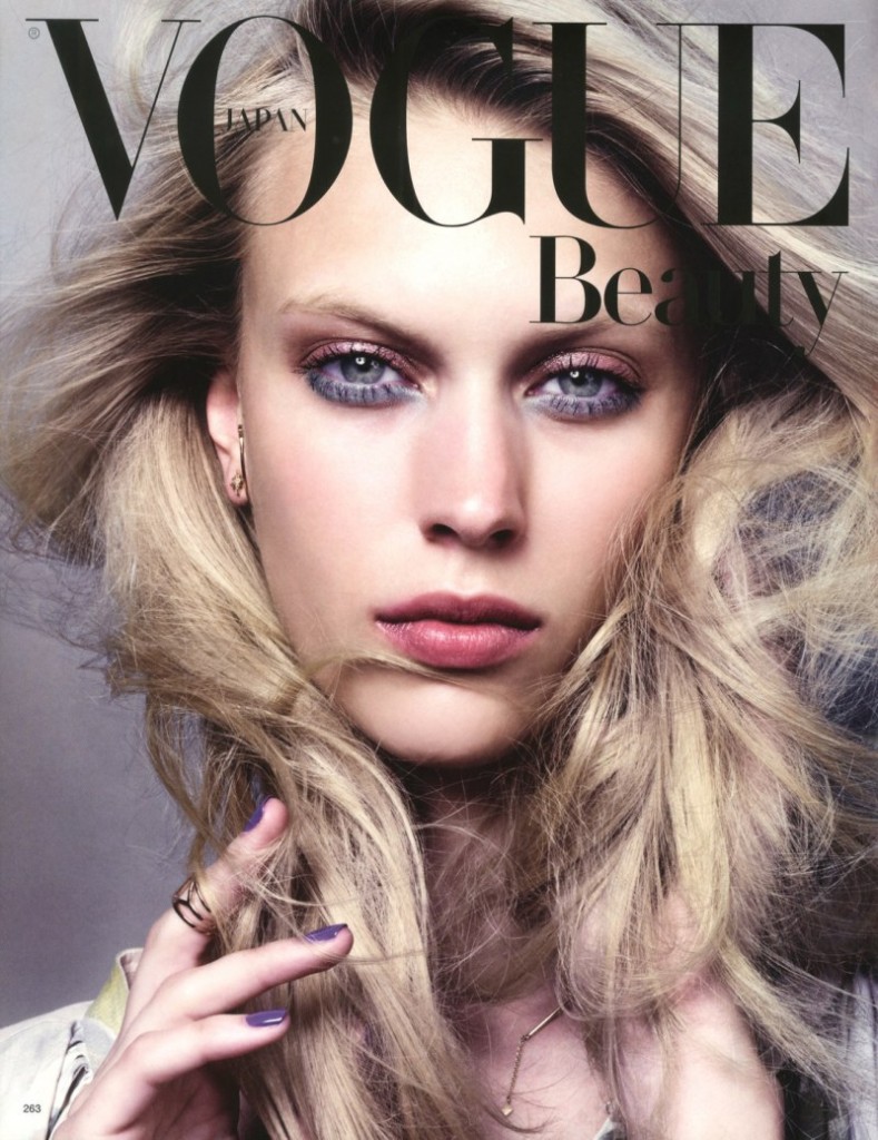 Juliana Schurig by David Slijper for Vogue Japan October 2014