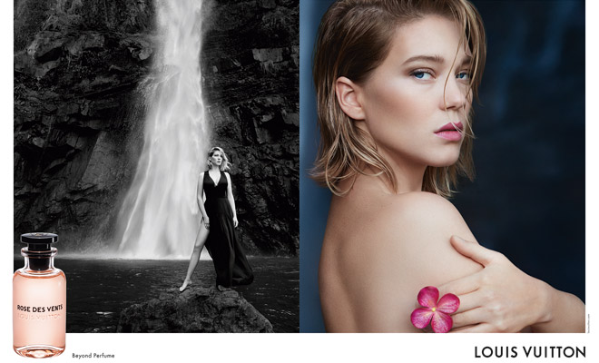 LOUIS VUITTON Fragrance 4-Page Magazine PRINT AD 2016 LEA SEYDOUX