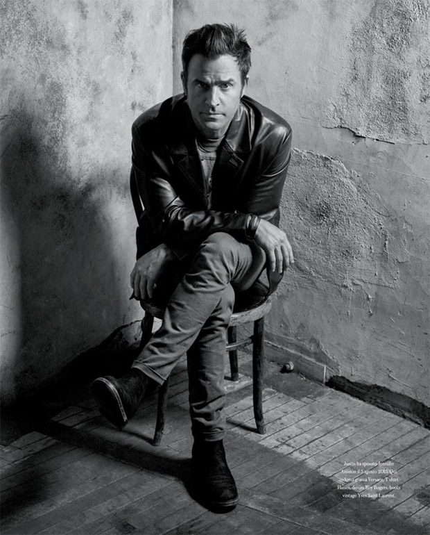 Justin Theroux Stars in the Cover Story of Icon Magazine May 2017 Issue