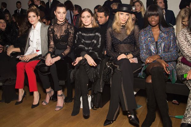 Louis Vuitton : Front Row - Paris Fashion Week Womenswear Fall/Winter 2018 /2019