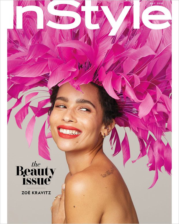 Big Little Lies Star Zoe Kravitz Covers InStyle Magazine Beauty Issue