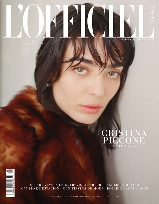 Cristina Piccone Stars in L'Officiel Mexico July August 2018 Cover Story