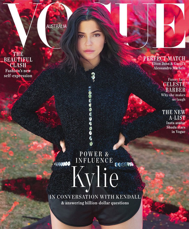 KYLIE JENNER's FIRST VOGUE COVER STORY SHOOT IS OUT NOW