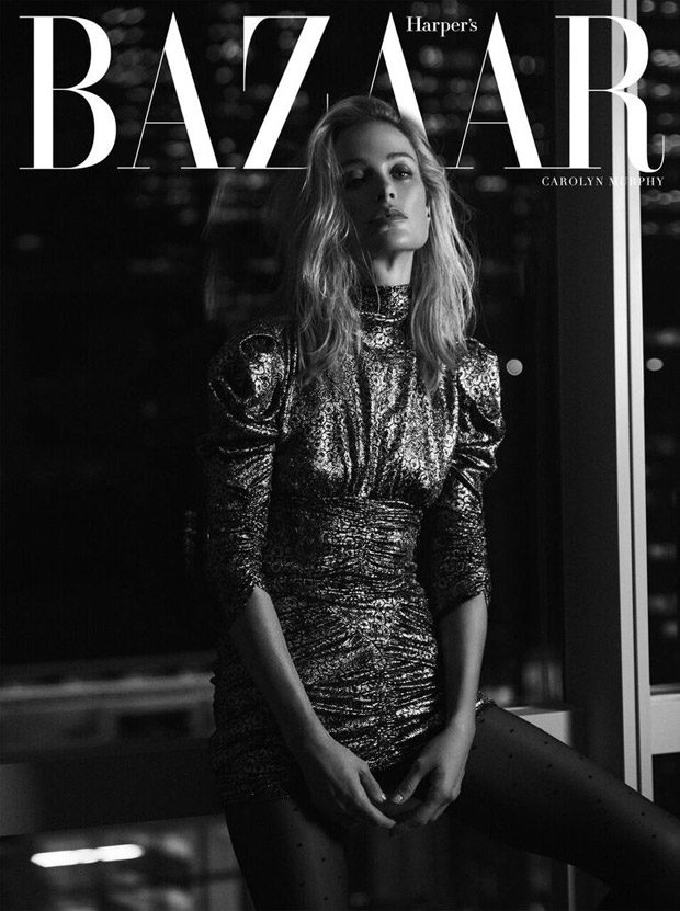 Carolyn Murphy Stars in Harper's Bazaar Greece December 2018 Issue