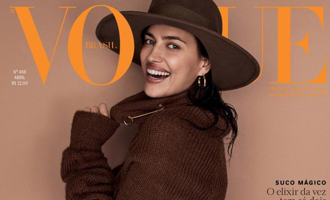 Irina Shayk is the Cover Star of Vogue Brazil April 2019 Issue