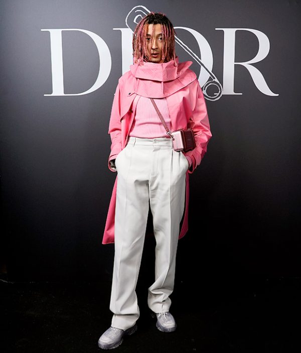 CELEBRITY GUESTS at DIOR Men's Fall Winter 2020 Fashion Show
