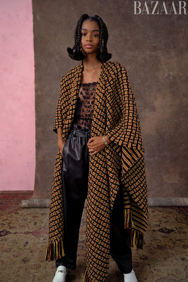 Rites Of Spring: Kyla Ramsey Poses For Harper's Bazaar April 2021 Issue