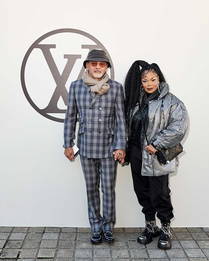 CELEBRITY GUESTS at LOUIS VUITTON Fall Winter 2023 Show