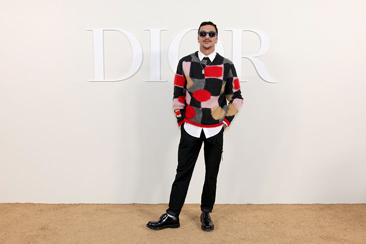 PFW - Celebs At Dior Show Cha Eun-woo leaves Dior show during Paris Fashion  Week on