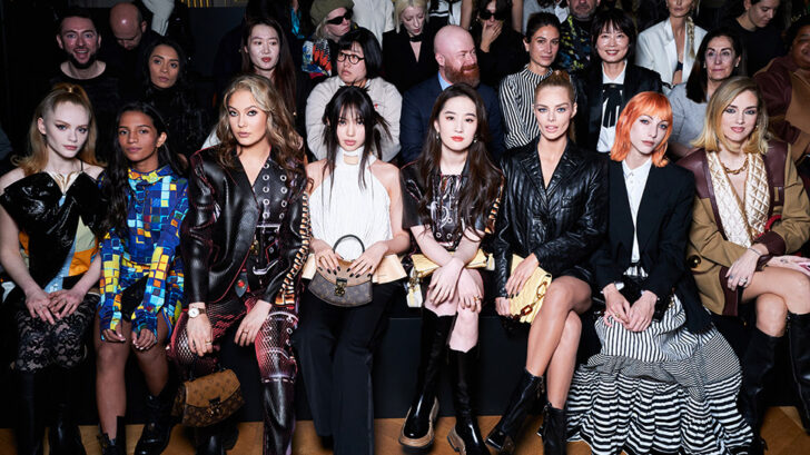 Celebrities attend Louis Vuitton Paris Fashion Week 2023 show