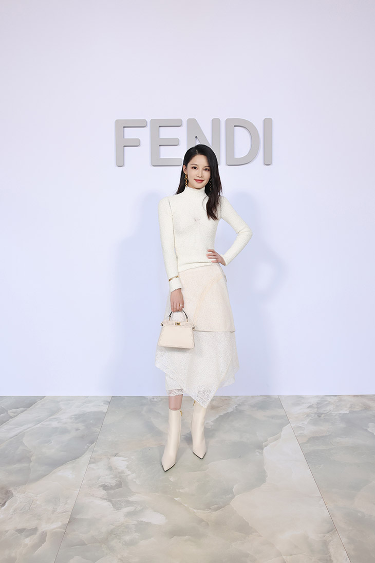 Celebrity Guests at FENDI Fall Winter 2023.24 Couture Show