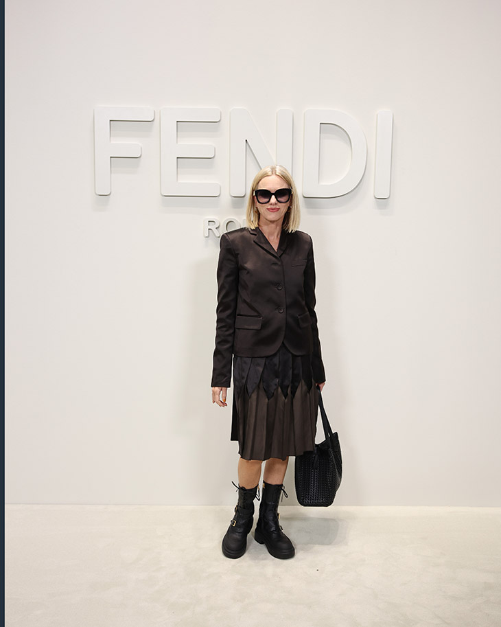 Celebs Visit Craig's Or Attend VS Fittings with Bags from Fendi