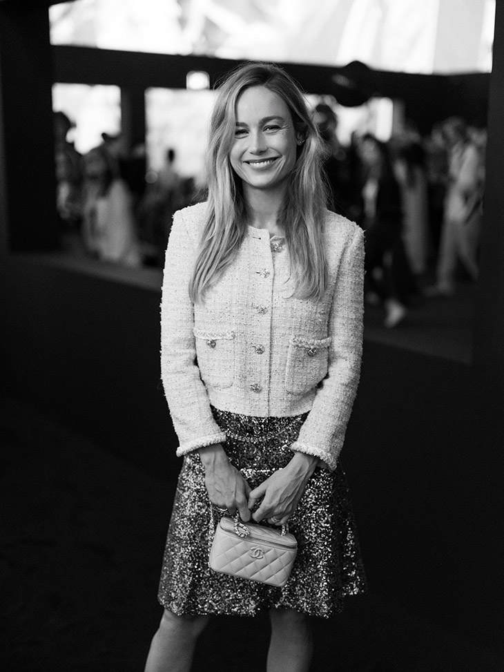 Jennie, Brie Larson and Other Stars Wore Their Best Tweed to the Chanel  Spring 2024 Show - Fashionista